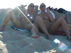 Hot Moms Smoking Nude On The Beach